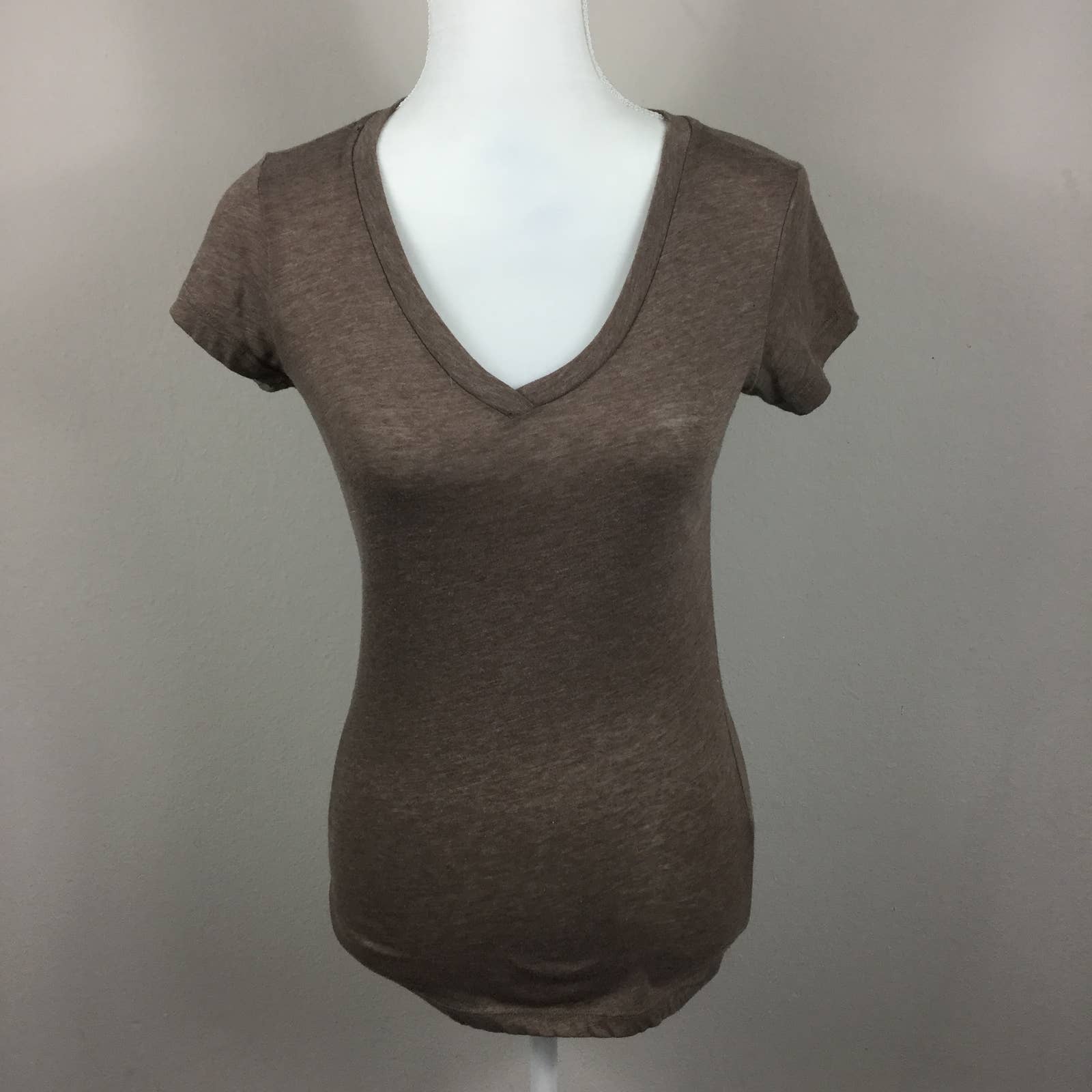 Active Basic V Neck Tee Shirt